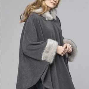 Parkhurst Women's Lara Faux Fur Trimmed Hooded Cap